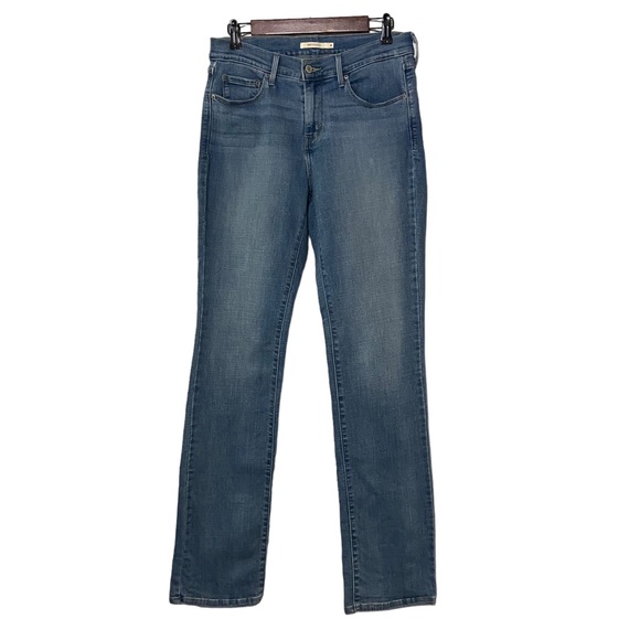 Levi’s 505 Straight Leg Jeans Blue - Picture 13 of 16